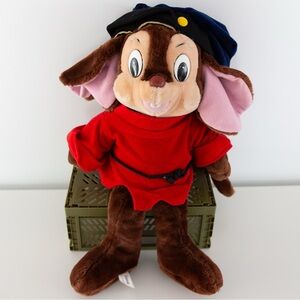 LARGE Vintage Fievel Mousekewitz Plush 22” An American Tail Sears Caltoy Movie